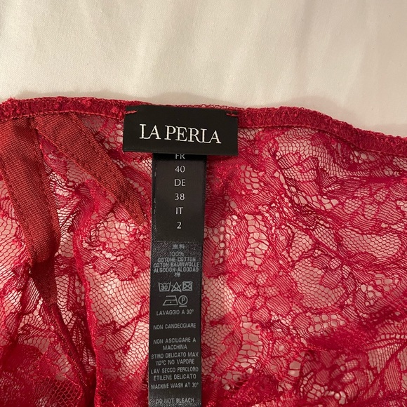 La perla lace bralette and underwear - Picture 3 of 4